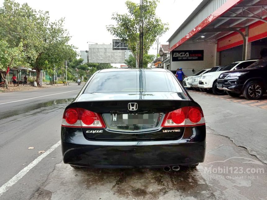 Jual Mobil Honda Civic 2007 FD 1.8 di Jawa Timur Manual Sedan Hitam Rp