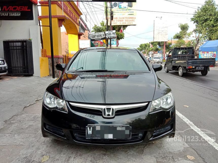 Jual Mobil Honda Civic 2007 FD 1.8 di Jawa Timur Manual Sedan Hitam Rp