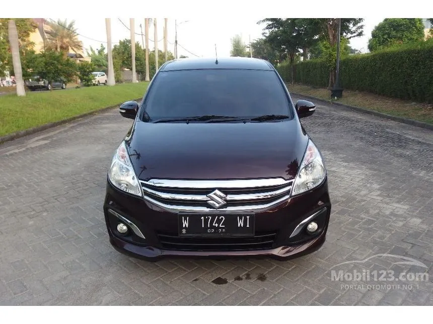 Jual Mobil Suzuki Ertiga 2015 GX 1.4 di Jawa Timur Automatic MPV Marun Rp 145.000.000