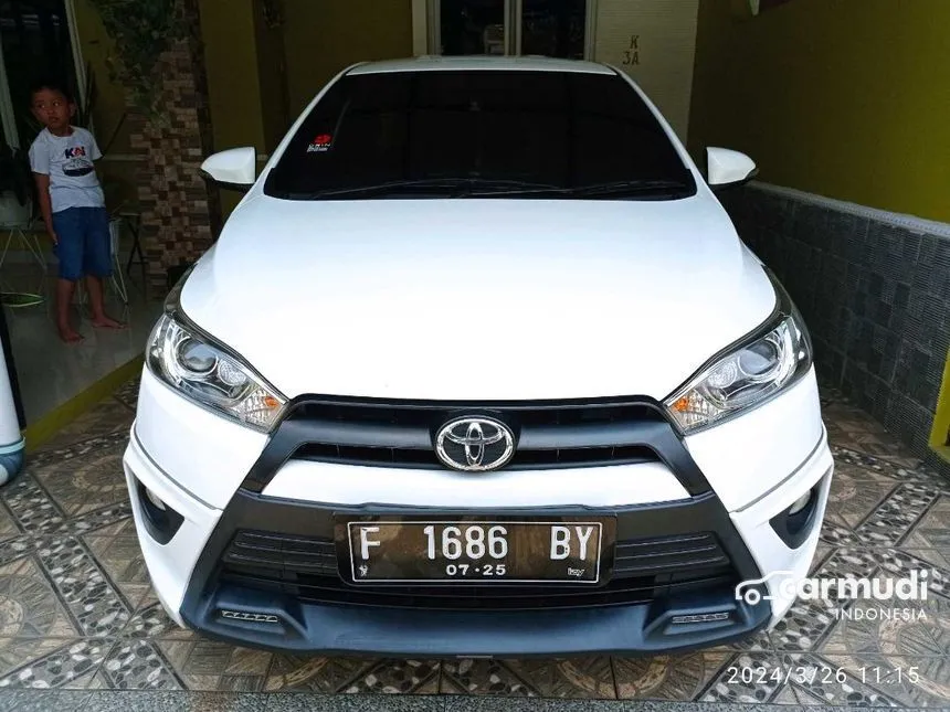 Jual Mobil Toyota Yaris 2016 TRD Sportivo 1.5 di Jawa Barat Automatic Hatchback Putih Rp 165.000.000