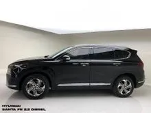 2021 Hyundai Santa Fe 2.2 CRDi GRAND SUV TURBO DIESEL. FWD. 8 SPEED. HARGA BEST DEAL NEGOTIABLE YA. BLACK ON BLACK. MULUS. TERAWAT..