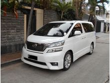 2010 Toyota Vellfire 2.4 Z Platinum Jok Kulit 2 TV GPS Power Back Door Km 45 rb Stnk Baru Sampai Maret 2019 Hemat Lebih Dari 19 jt