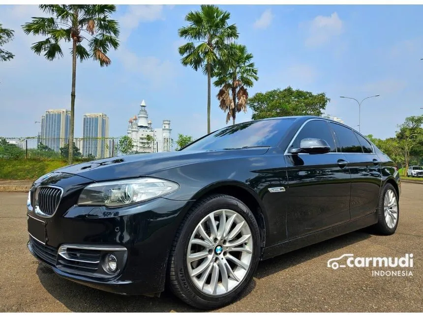 Jual Mobil BMW 528i 2015 Luxury 2.0 di DKI Jakarta Automatic Sedan Hitam Rp 485.000.000
