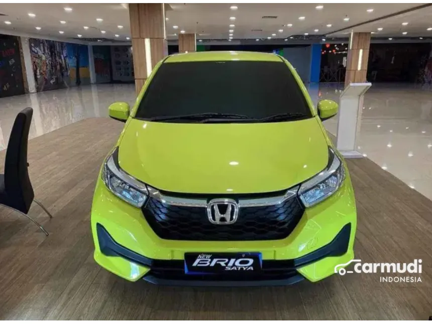 Jual Mobil Honda Brio 2024 E Satya 1.2 di DKI Jakarta Manual Hatchback Kuning Rp 162.800.000