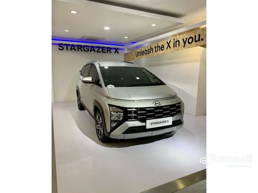 Jual Mobil Hyundai Stargazer X 2024 Prime 1.5 di Banten Automatic Wagon Silver Rp 315.000.000