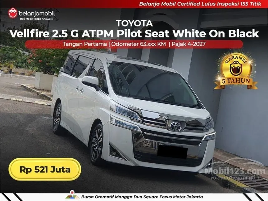 2018 Toyota Vellfire G MPV