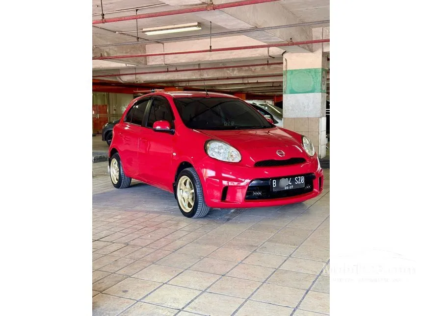 Jual Mobil Nissan March 2012 Autech 1.2 di Banten Automatic Hatchback Merah Rp 90.000.000