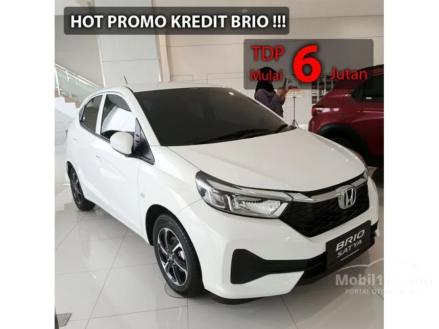 Jual Mobil Honda Brio 2024 E Satya 1.2 di DKI Jakarta Automatic Hatchback Putih Rp 154.900.000