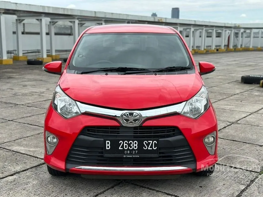 Jual Mobil Toyota Calya 2017 G 1.2 di DKI Jakarta Automatic MPV Merah Rp 119.000.000