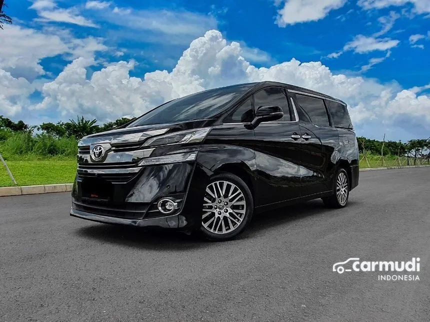 Jual Mobil Toyota Vellfire 2015 G 2.5 di Banten Automatic Van Wagon Hitam Rp 705.000.000