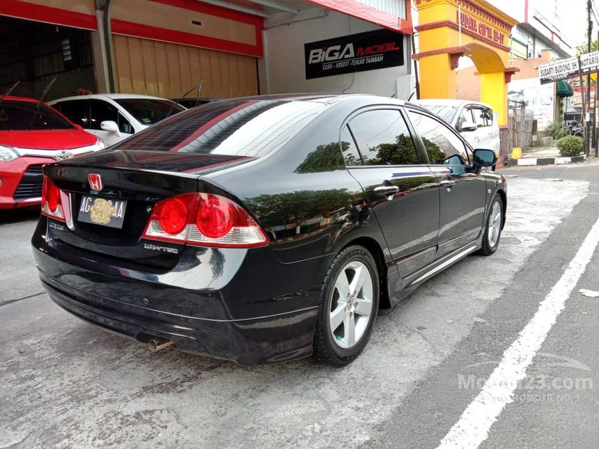 Jual Mobil Honda Civic 2008 FD 1.8 di Jawa Timur Manual Sedan Hitam Rp