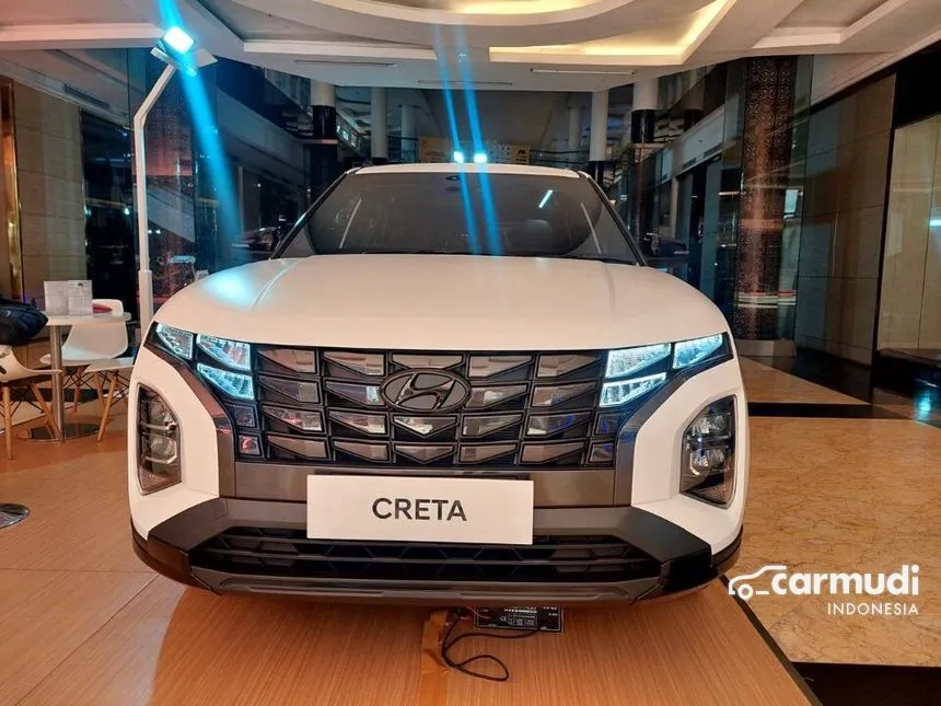Jual Mobil Hyundai Creta 2024 Alpha 1.5 di Jawa Barat Automatic Wagon Putih Rp 421.800.000