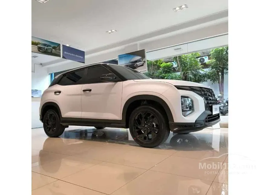 Jual Mobil Hyundai Creta 2024 Alpha 1.5 di Banten Automatic Wagon Putih Rp 380.000.000