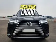 2024 Lexus LX 600 3.4 SUV Black Hitam LX600 7-Seater 7 Seater