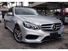 2014 Mercedes-Benz E250 2.0 AMG NFL Japan Spec Panaromic Roof Radar System Full Leather Unregister for sale.