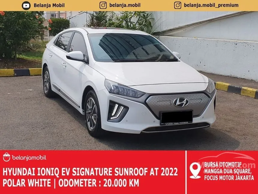 Jual Mobil Hyundai IONIQ 2022 Electric Signature di DKI Jakarta Automatic Fastback Putih Rp 355.000.000