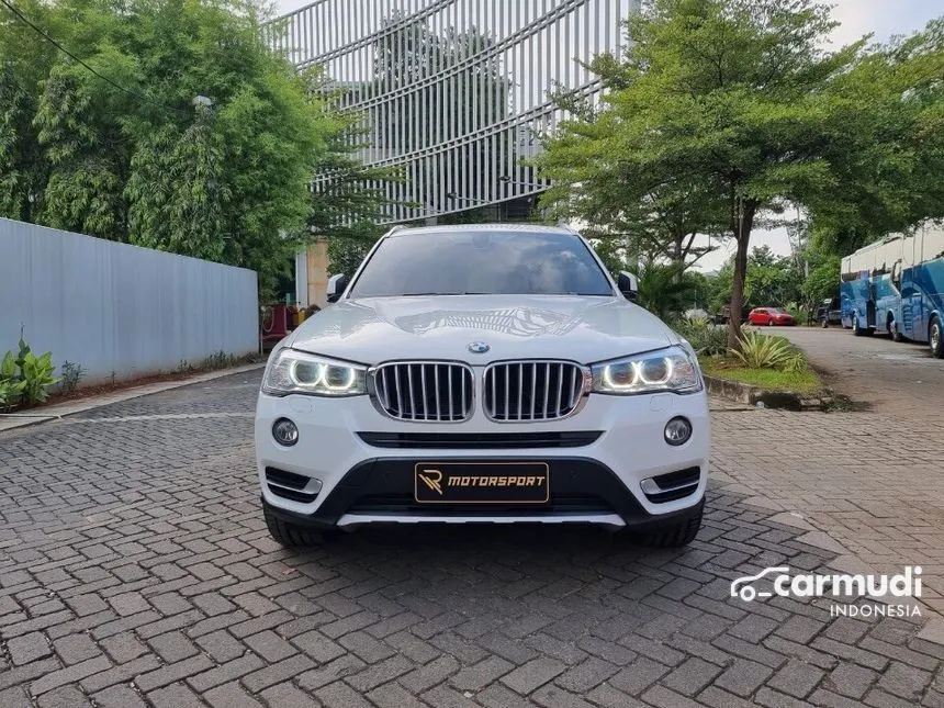 Jual Mobil BMW X3 2015 xDrive20i xLine 2.0 di DKI Jakarta Automatic SUV Putih Rp 345.000.000