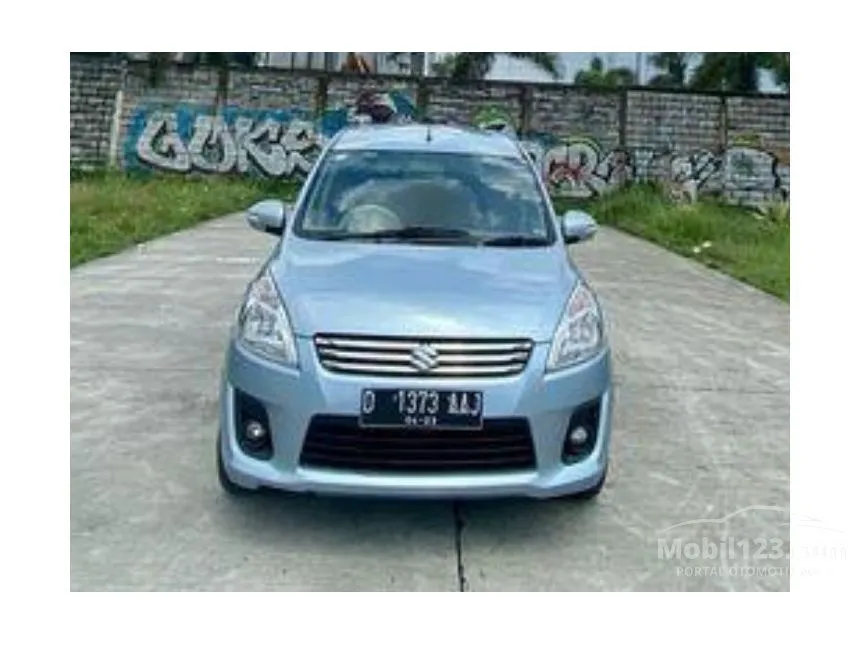 Jual Mobil Suzuki Ertiga 2013 GX 1.4 di Jawa Barat Manual MPV Biru Rp 123.000.000