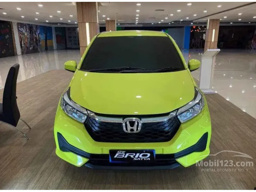 Jual Mobil Honda Brio 2024 S Satya 1.2 di DKI Jakarta Manual Hatchback Kuning Rp 147.900.000