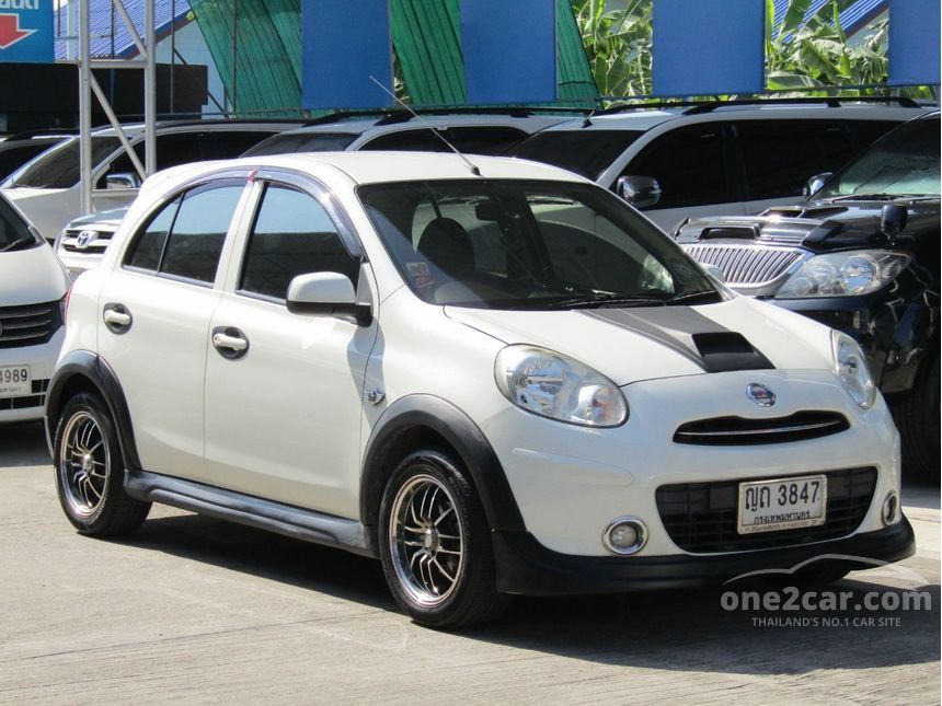 Nissan March 2011 EL 1.2 in กรุงเทพและปริมณฑล Automatic Hatchback สีขาว ...