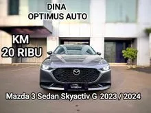 2023 Mazda 3 2.0 SKYACTIV-G Sedan, Km 20Ribu, Pajak MAY 2027, Kondisi Istimewa seperti Baru