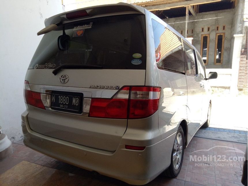 Jual Mobil  Toyota Alphard  2005  G 2 4 di Jawa Timur 