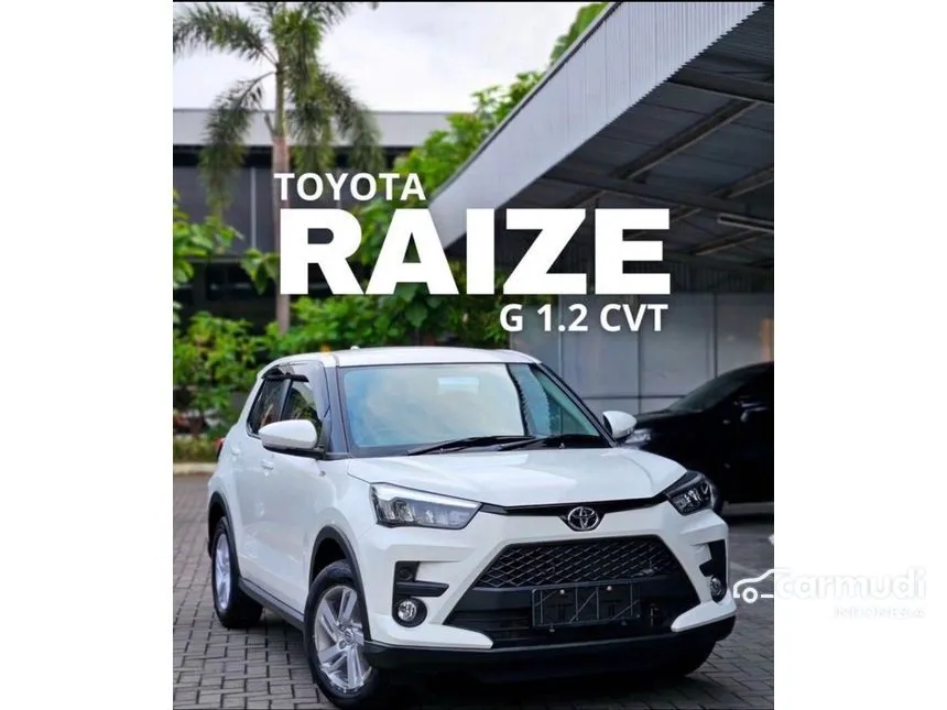 Jual Mobil Toyota Raize 2024 G 1.2 di Banten Automatic Wagon Putih Rp 230.700.000