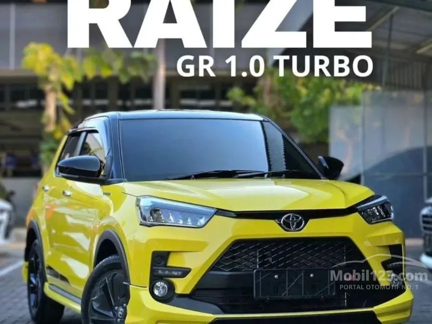 Jual Mobil Toyota Raize 2024 GR Sport 1.0 di Jawa Timur Automatic Wagon Kuning Rp 230.500.000