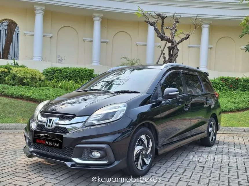 Jual Mobil Honda Mobilio 2015 RS 1.5 di DKI Jakarta Automatic MPV Hitam Rp 128.000.000