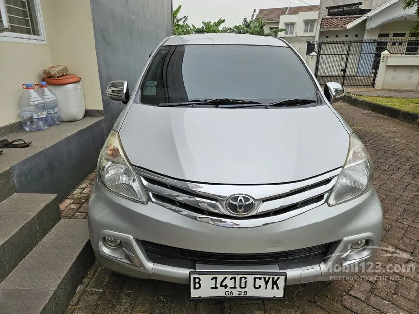 Jual Mobil Toyota Avanza 2014 G 1.3 di Banten Automatic MPV Silver Rp 120.000.000