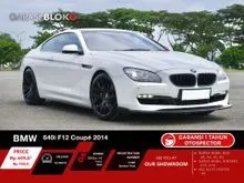 2014 BMW 640i 3.0 Coupe (N55) Odo 22 Rb (TDP MINIM) Kondisi Mulus BMW 640i F12 Coupe model