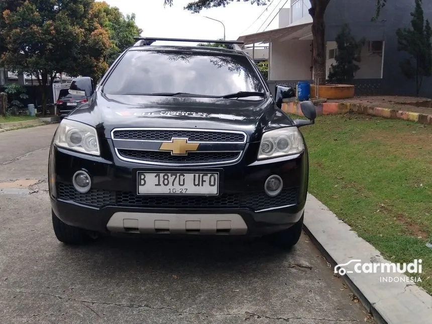 Jual Mobil Chevrolet Captiva 2009 AWD 2.0 di Jawa Barat Automatic SUV Hitam Rp 85.000.000