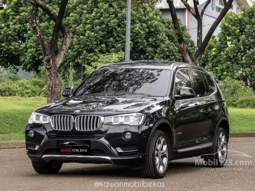 Jual Mobil BMW X3 2017 xDrive20i xLine 2.0 di Banten Automatic SUV Hitam Rp 418.000.000