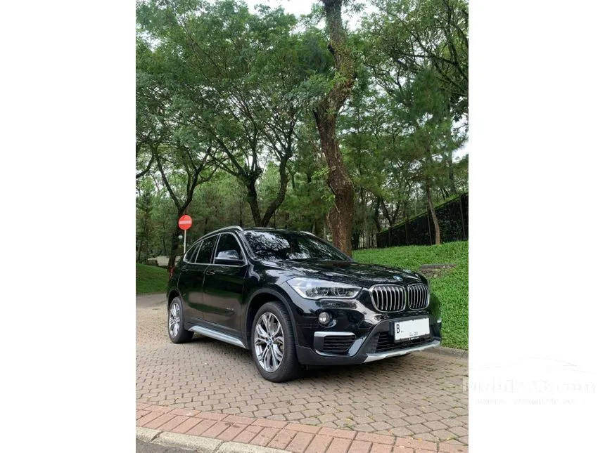 Jual Mobil BMW X1 2018 sDrive18i xLine 1.5 di DKI Jakarta Automatic SUV Hitam Rp 464.000.000