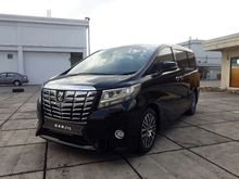 Toyota Alphard 2.5 G ATPM 2016 Km antik 20rban full ori