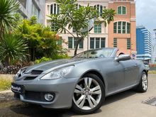 2009 Mercedes-Benz SLK300 3.0 Base Spec Convertible Reg.2010 Grey On Red Km27.000 Super Antik Cabrio Hard Top #AUTOHIGH #BEST VALUE