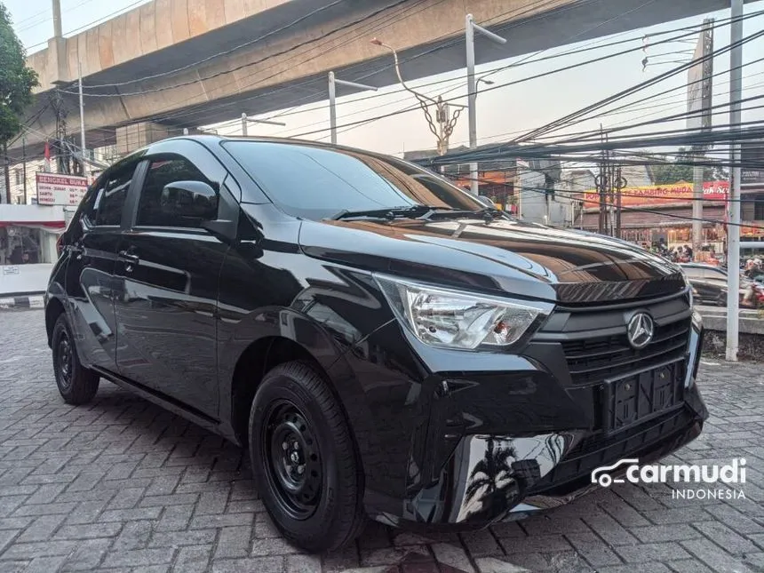 Jual Mobil Daihatsu Ayla 2024 M 1.0 di Jawa Barat Manual Hatchback Hitam Rp 138.000.000