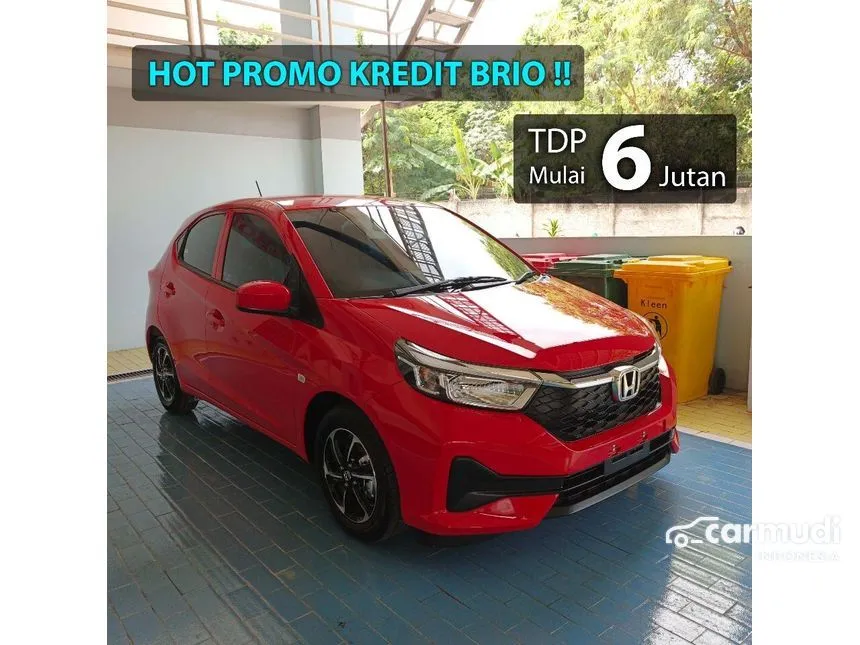 Jual Mobil Honda Brio 2023 E Satya 1.2 di DKI Jakarta Automatic Hatchback Merah Rp 139.900.000