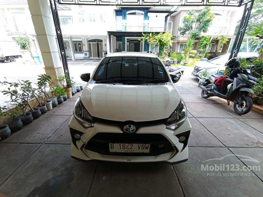 Jual Mobil Toyota Agya 2022 GR Sport 1.2 di Banten Automatic Hatchback Putih Rp 142.000.000