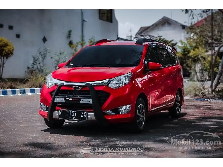 Jual Mobil Daihatsu Sigra 2017 R 1.2 di Jawa Timur Manual MPV Merah Rp 117.500.000