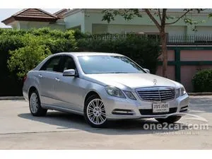 2012 Mercedes-Benz E200 1.8 Elegance CGI BlueEFFICIENCY Sedan