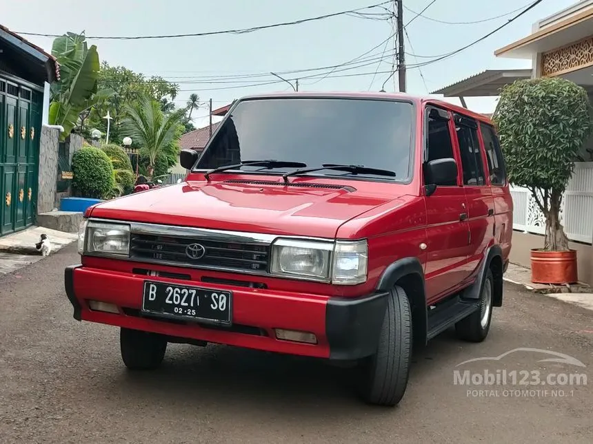Jual Mobil Toyota Kijang 1995 1.5 di Jawa Barat Manual MPV Minivans Merah Rp 70.000.000