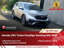 2022 Honda CR-V 1.5 Turbo Prestige SUV CRV CR V Sensing 2022 2023 [ GARANSI 5TH ]