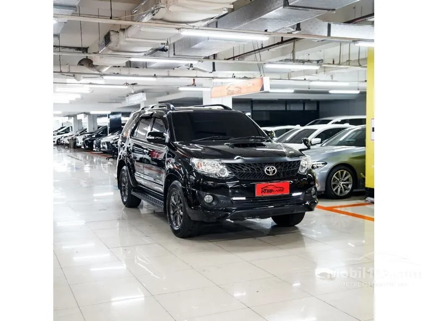 Jual Mobil Toyota Fortuner 2014 G TRD 2.5 di DKI Jakarta Automatic SUV Hitam Rp 260.000.000