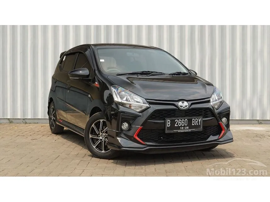 Jual Mobil Toyota Agya 2021 TRD 1.2 di DKI Jakarta Automatic Hatchback Hitam Rp 145.000.000