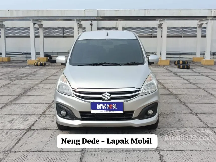 Jual Mobil Suzuki Ertiga 2015 GL 1.4 di DKI Jakarta Automatic MPV Silver Rp 123.000.000