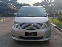 Toyota Alphard 2.4 V AT 2008 Silver TDP 97jt Kondisi mobil istimewa bergaransi dan dijamin siap pakai