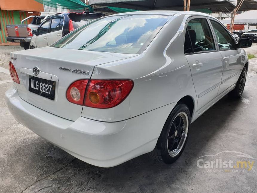Altis 2004 Toyota Corolla Altis 2004 E 1.6 in Selangor Automatic Sedan White for ...