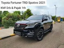 2021 Toyota Fortuner 2.4 TRD SUV KM12rb Pajak 1thn Dijamin Murah