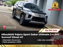 2023 Mitsubishi Pajero Sport 2.4 Dakar Ultimate 4X4 SUV AWD Sunroof Diesel AT Hitam NIK 2023 [4X4]